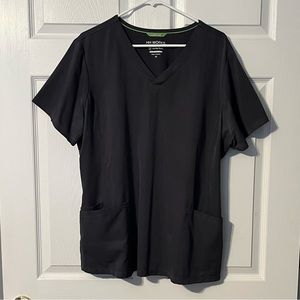 Healing Hands scrub top.